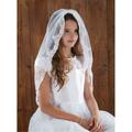 Cb Catholic First Communion Lace Veil, 36 in. WC528